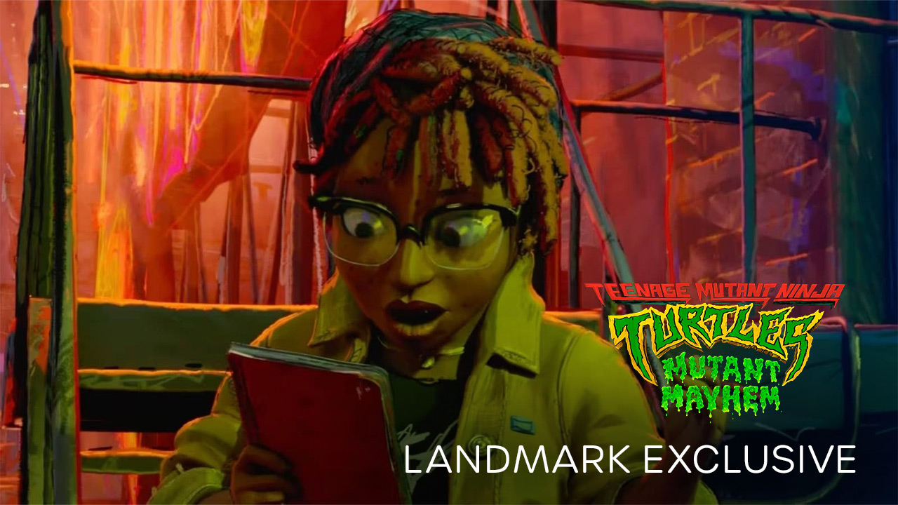 teaser image - Teenage Mutant Ninja Turtles: Mutant Mayhem Landmark Exclusive with Ayo Edebiri