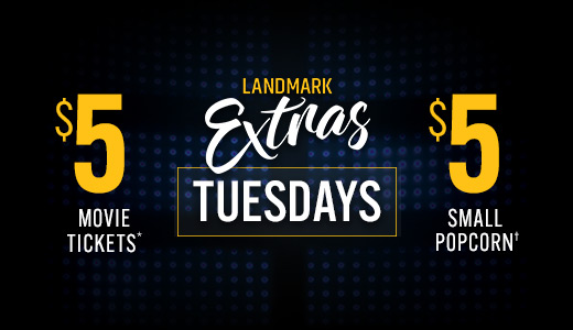 EXTRAS $5 February Tuesdays