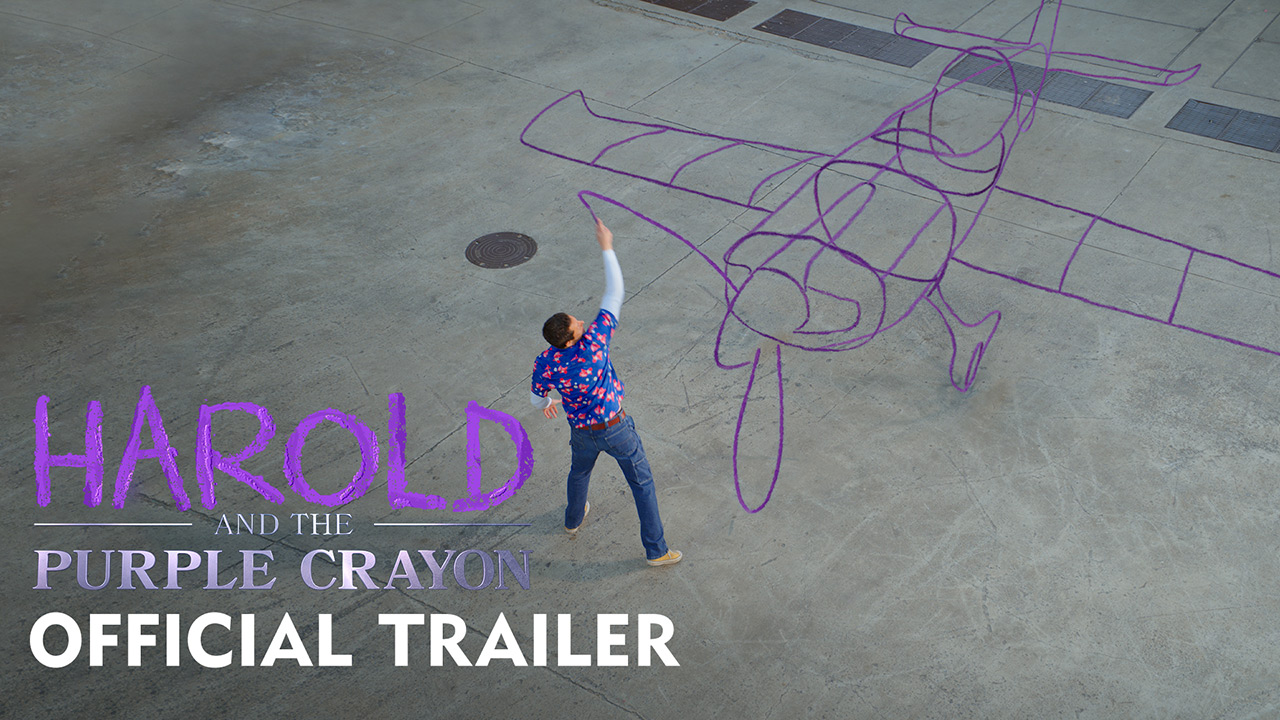 teaser image - Harold and the Purple Crayon Official Trailer