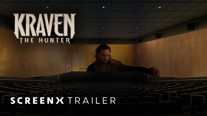 teaser image - Kraven the Hunter ScreenX Trailer