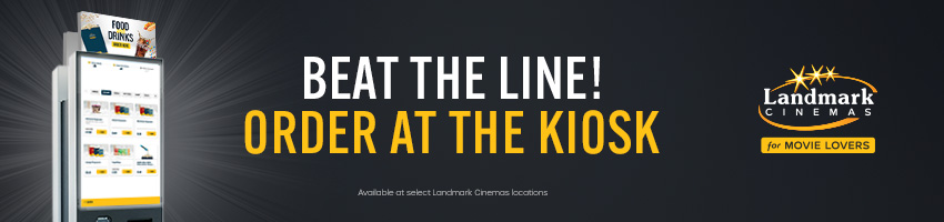 Beat the Line! Order Your Concessions at the Kiosk