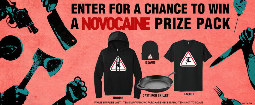 Novocaine Prize Pack Contest image