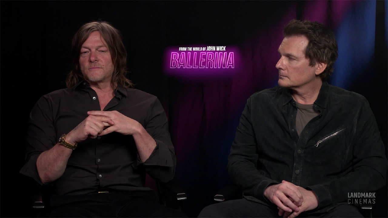 watch Ballerina Exclusive Interview with Norman Reedus