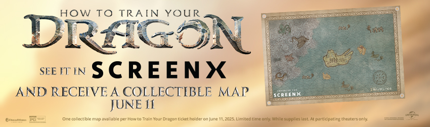 How To Train Your Dragon ScreenX Collectible Map Giveaway