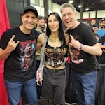 WWE Superstar Rhea Ripley 'killed' by Terrifier slasher Art the Clown at Silver Scream Con 4