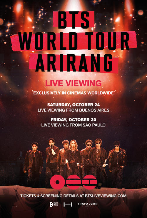BTS WORLD TOUR 'ARIRANG' IN SAO PAULO poster